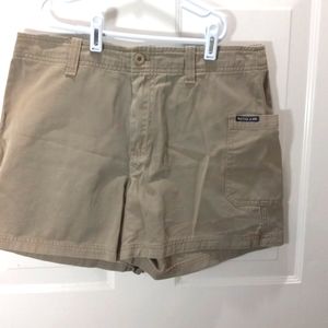 Nautica Jean, Sz 12  Tan Jean High Rise Khaki  Shorts
